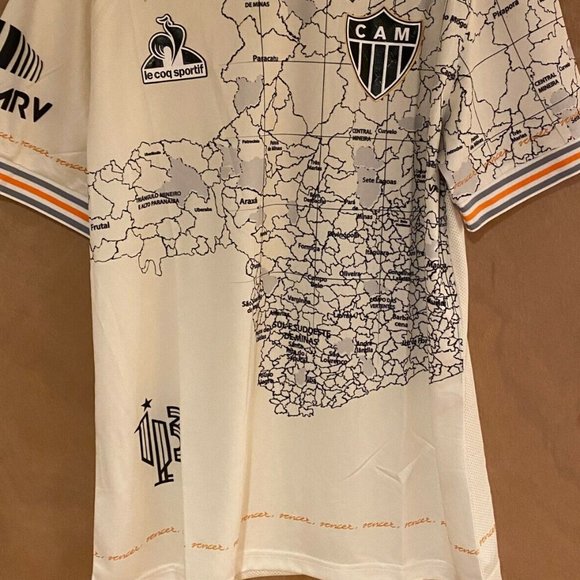 Le Coq BRAZIL CLUBE ATLETICO MINEIRO Men's JERSEY Sz S,M,L,XL,2XL New w tags - Picture 5 of 6
